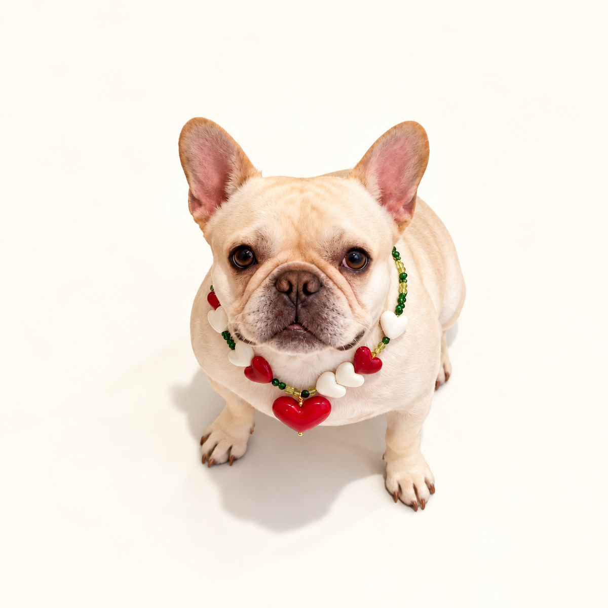 Mistletoe Hearts Necklace