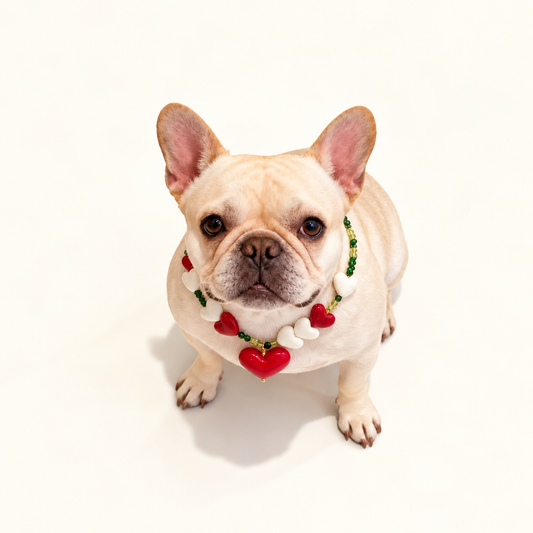 Mistletoe Hearts Necklace